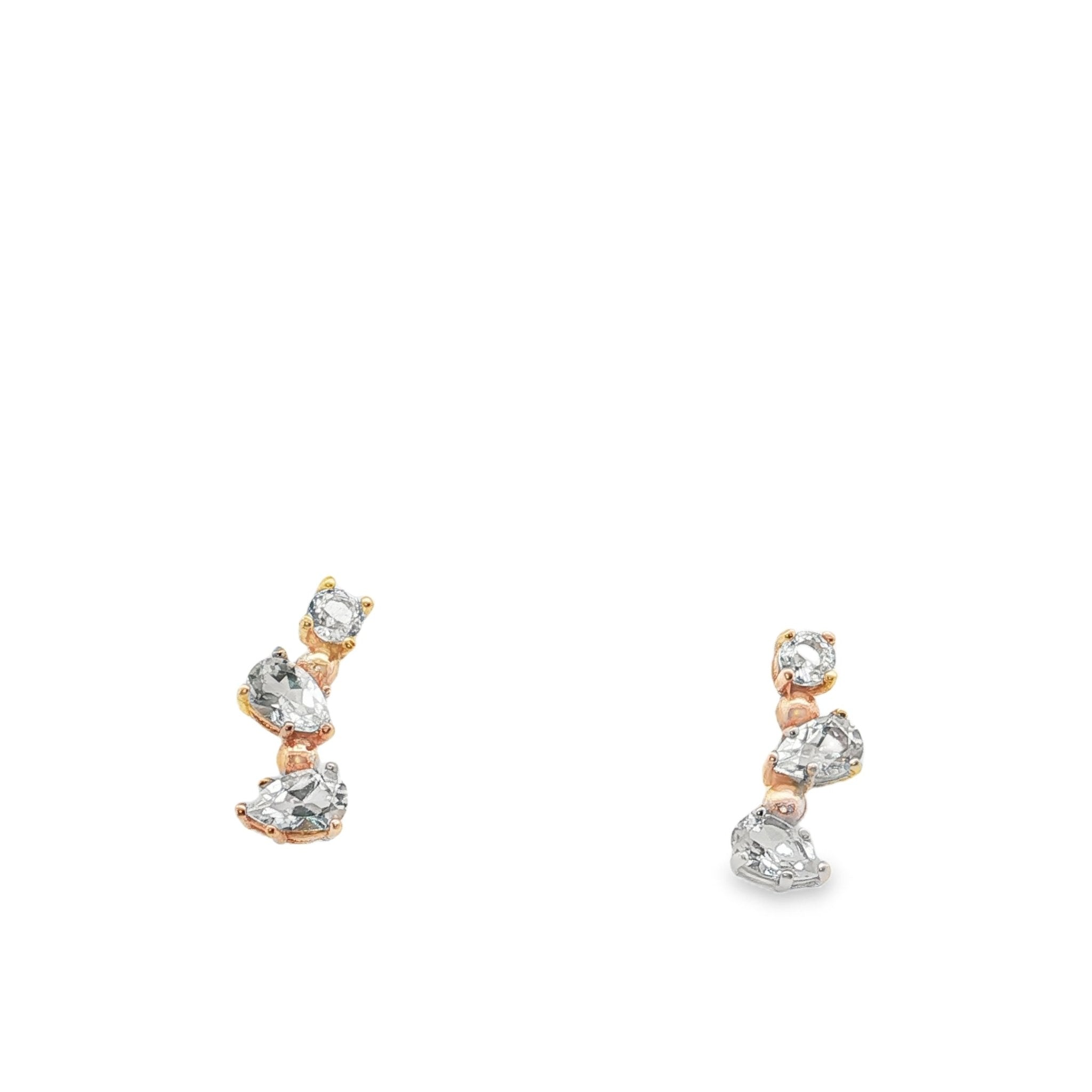 Clear Topaz Earrings - Kelly Wade Jewelers