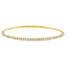 Diamond Alternating Flexible Bracelet - Kelly Wade Jewelers