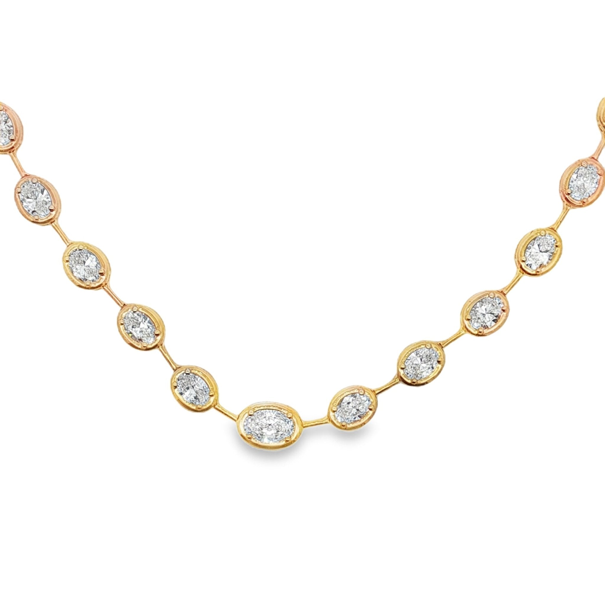 Diamond Bar Necklace - Kelly Wade Jewelers