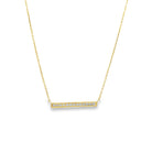 Diamond Bar Necklace - Kelly Wade Jewelers