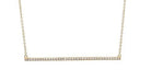 Diamond Bar Necklace - Kelly Wade Jewelers
