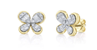 Diamond Butterfly Earrings - Kelly Wade Jewelers