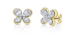 Diamond Butterfly Earrings - Kelly Wade Jewelers