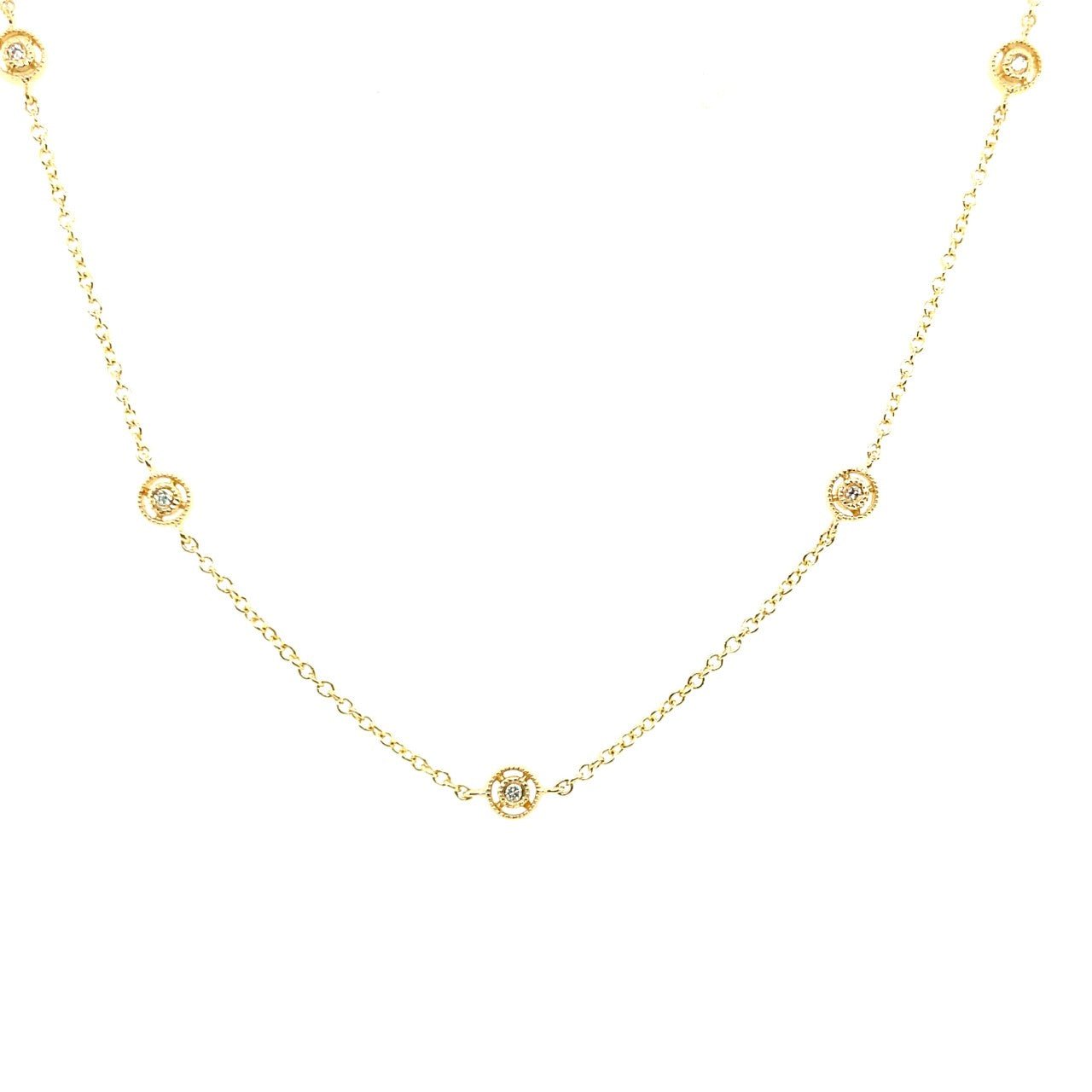 Diamond by the Yard Necklace - Kelly Wade Jewelers