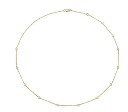 Diamond By the Yard Necklace - Kelly Wade Jewelers Store