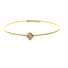 Diamond Clover Flexible Bracelet - Kelly Wade Jewelers