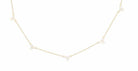 Diamond Cluster Chain Necklace - Kelly Wade Jewelers