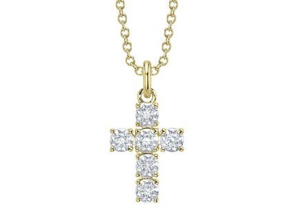 Diamond Cross Necklace - Kelly Wade Jewelers