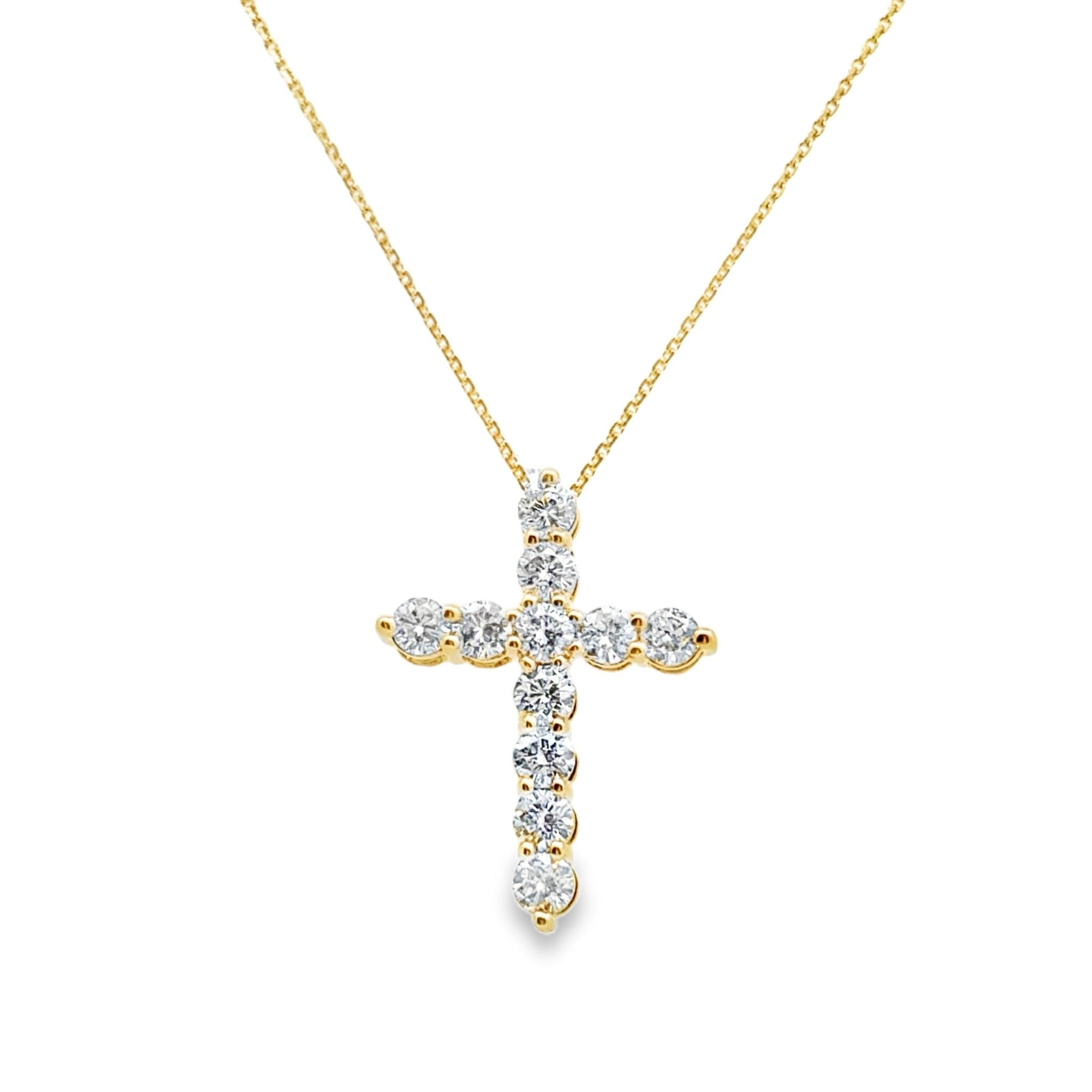 Diamond Cross Necklace - Kelly Wade Jewelers