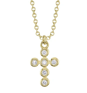 Diamond Cross Necklace - Kelly Wade Jewelers Store