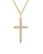 Diamond Cross Necklace - Kelly Wade Jewelers