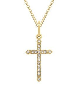 Diamond Cross Necklace - Kelly Wade Jewelers
