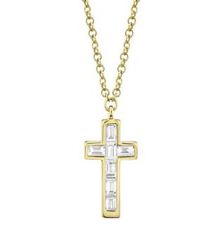Diamond Cross Necklace - Kelly Wade Jewelers