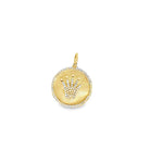 Diamond Crown Disc Charm - Kelly Wade Jewelers Store