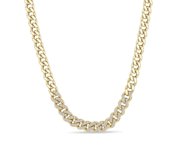 Diamond Cuban Link Necklace - Kelly Wade Jewelers