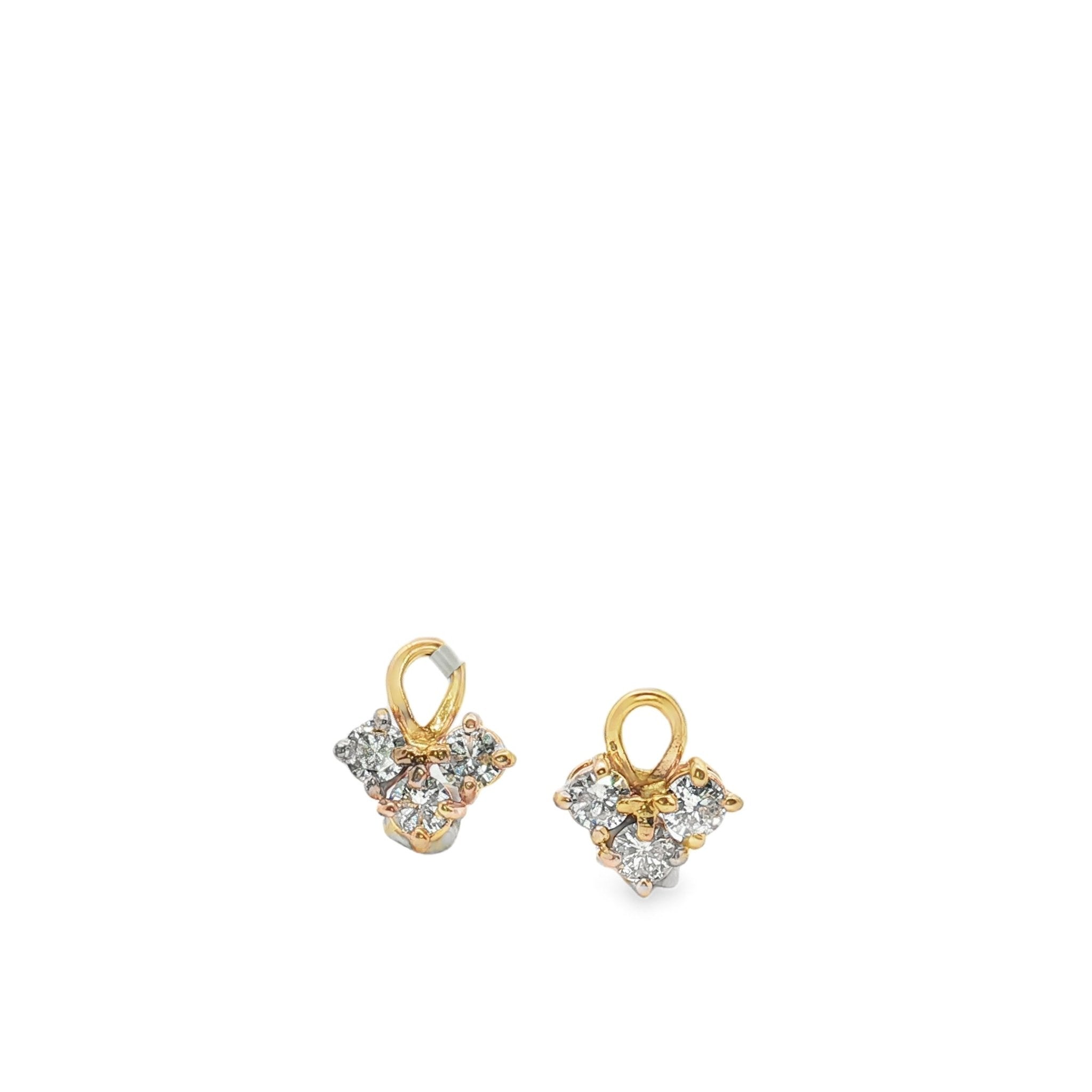 Diamond Earring Charms - Kelly Wade Jewelers