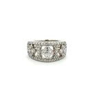 Diamond Flower Ring - Kelly Wade Jewelers