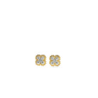 Diamond Flower Studs - Kelly Wade Jewelers