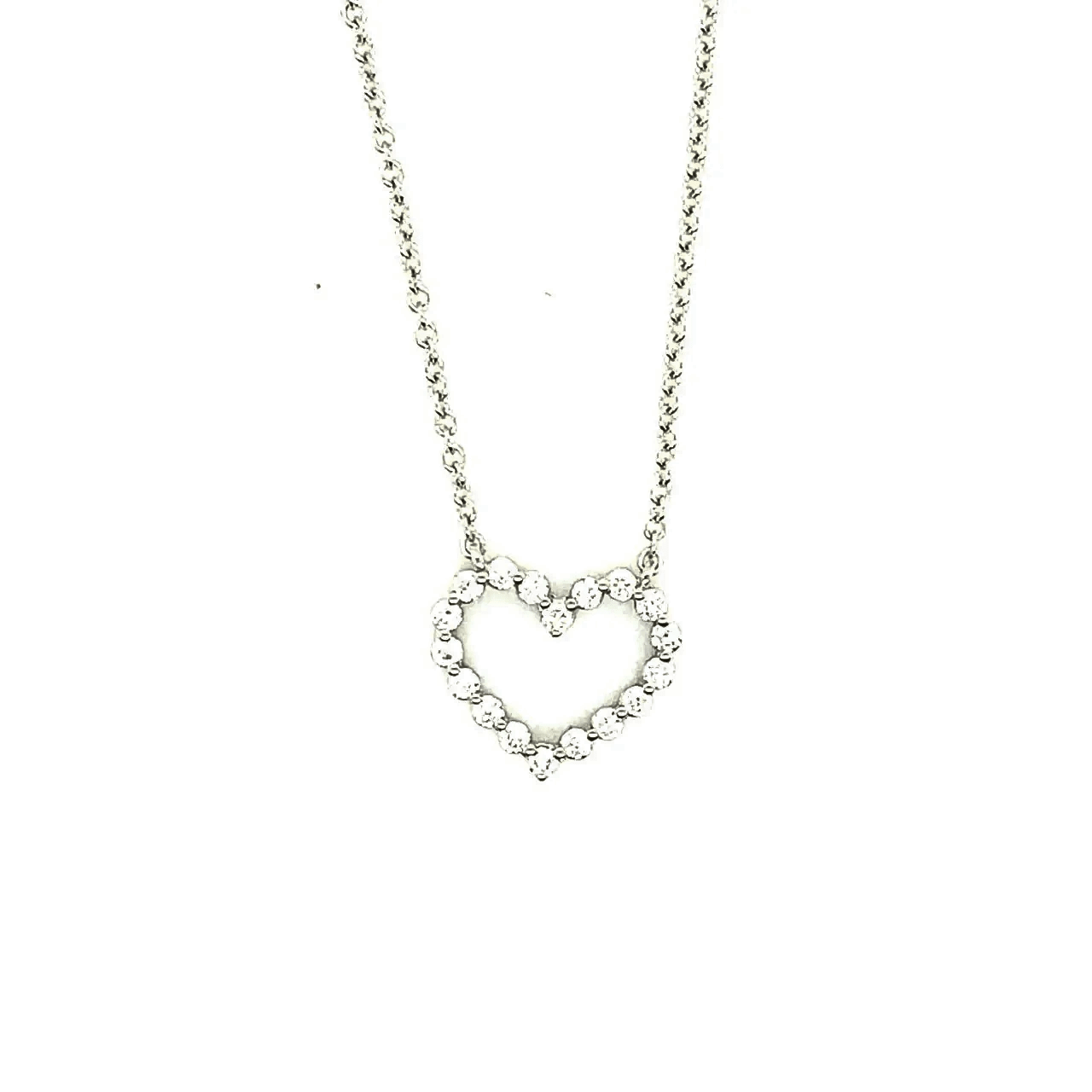 Diamond Heart Necklace - Kelly Wade Jewelers