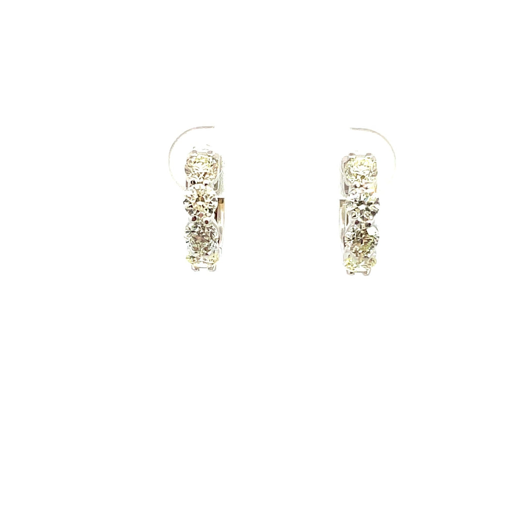 Diamond Hoop Earrings - Kelly Wade Jewelers Store