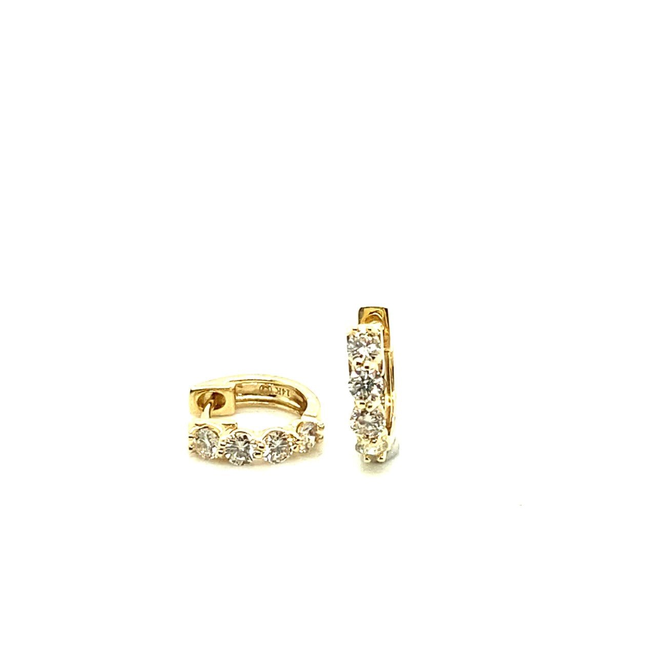 Diamond Hoop Earrings - Kelly Wade Jewelers Store
