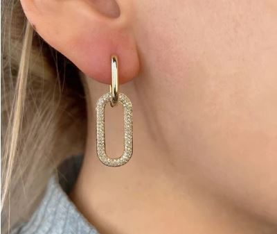 Diamond Hoops - Kelly Wade Jewelers Store