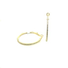 Diamond Hoops - Kelly Wade Jewelers