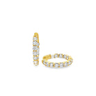 Diamond Hoops - Kelly Wade Jewelers
