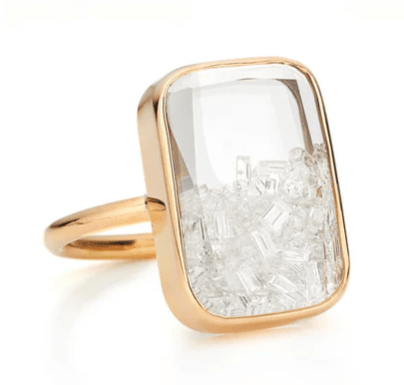 Diamond Kleidoscope Shaker Ring - Kelly Wade Jewelers