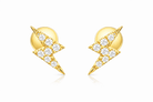 Diamond Lightning Bolt Earrings - Kelly Wade Jewelers