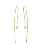 Diamond On Wire Earrings - Kelly Wade Jewelers