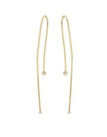 Diamond On Wire Earrings - Kelly Wade Jewelers