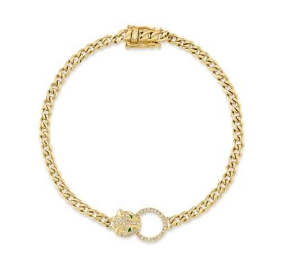 Diamond Panther Bracelet - Kelly Wade Jewelers