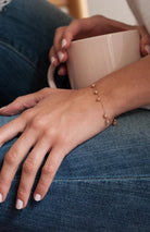 Diamond Rondel Dangle Bracelet - Kelly Wade Jewelers