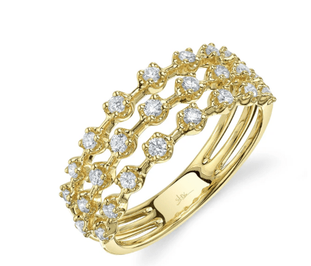 Diamond Row Ring - Kelly Wade Jewelers