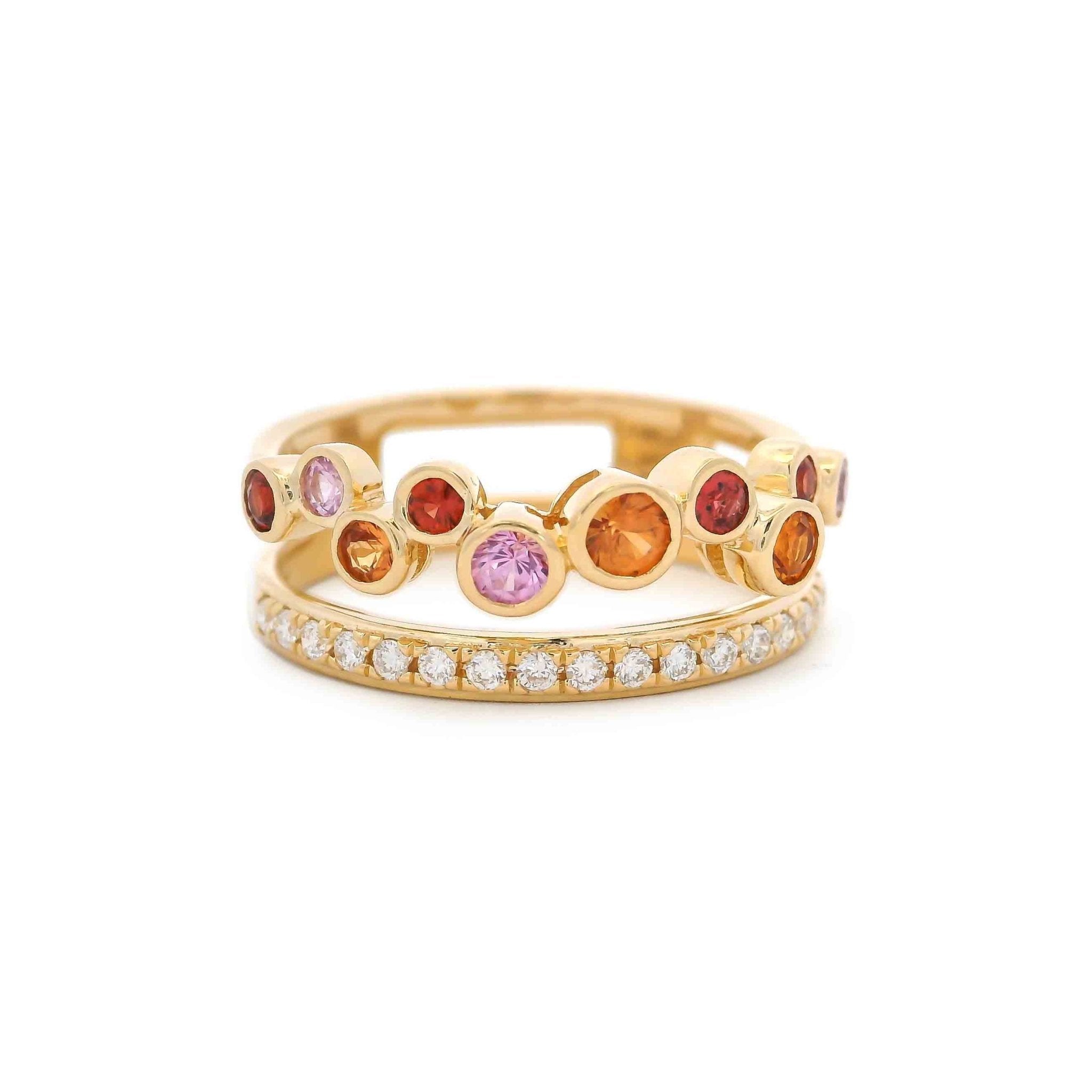 Diamond Sapphire Ring - Kelly Wade Jewelers Store