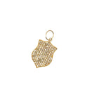 Diamond Shield Charm - Kelly Wade Jewelers