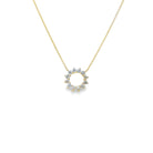 Diamond Sun Pendant Necklace - Kelly Wade Jewelers