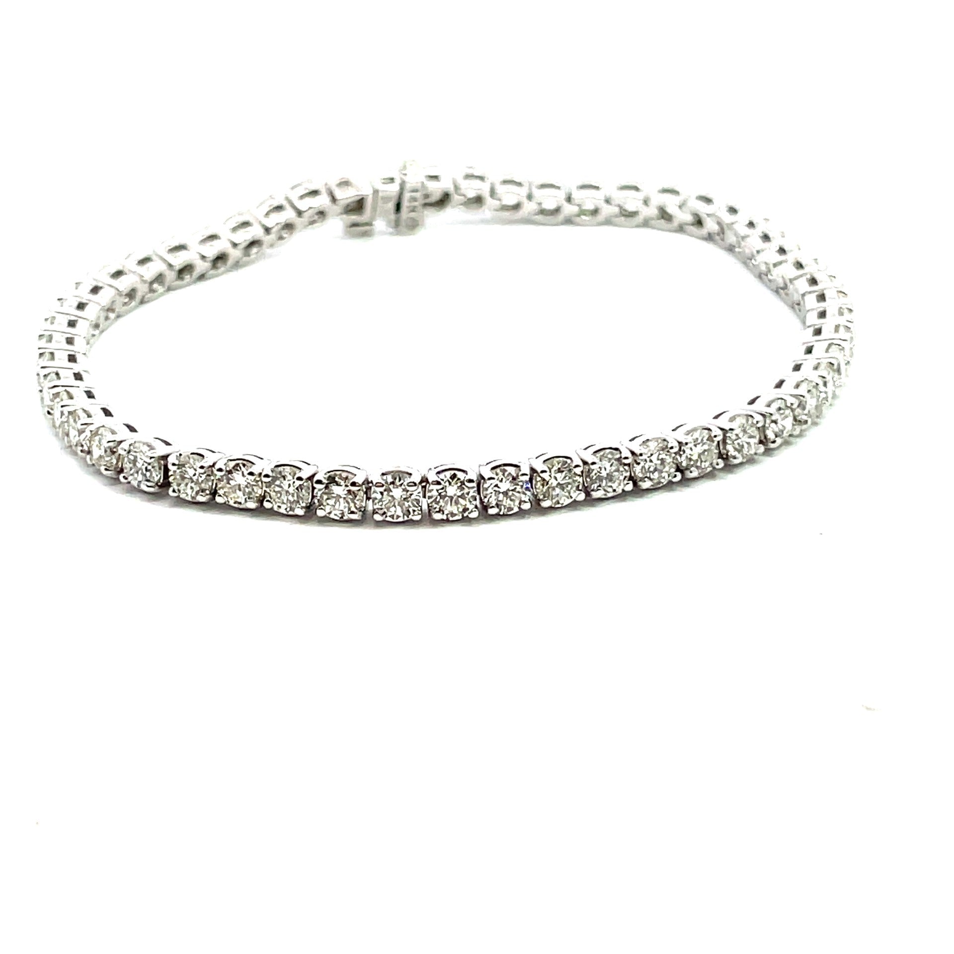 Diamond Tennis Bracelet 4 Prong - Kelly Wade Jewelers