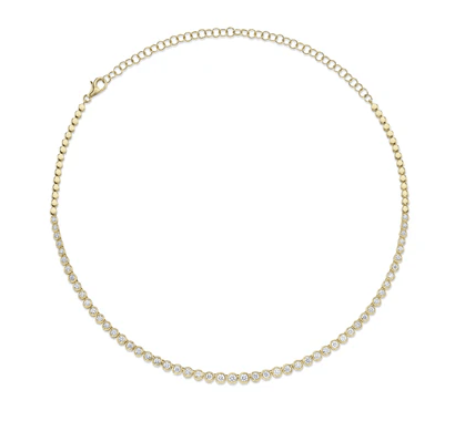 Diamond Tennis Necklace - Kelly Wade Jewelers