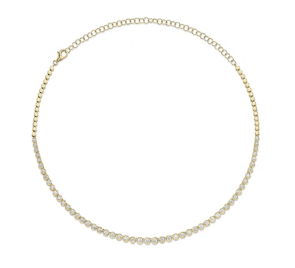 Diamond Tennis Necklace - Kelly Wade Jewelers