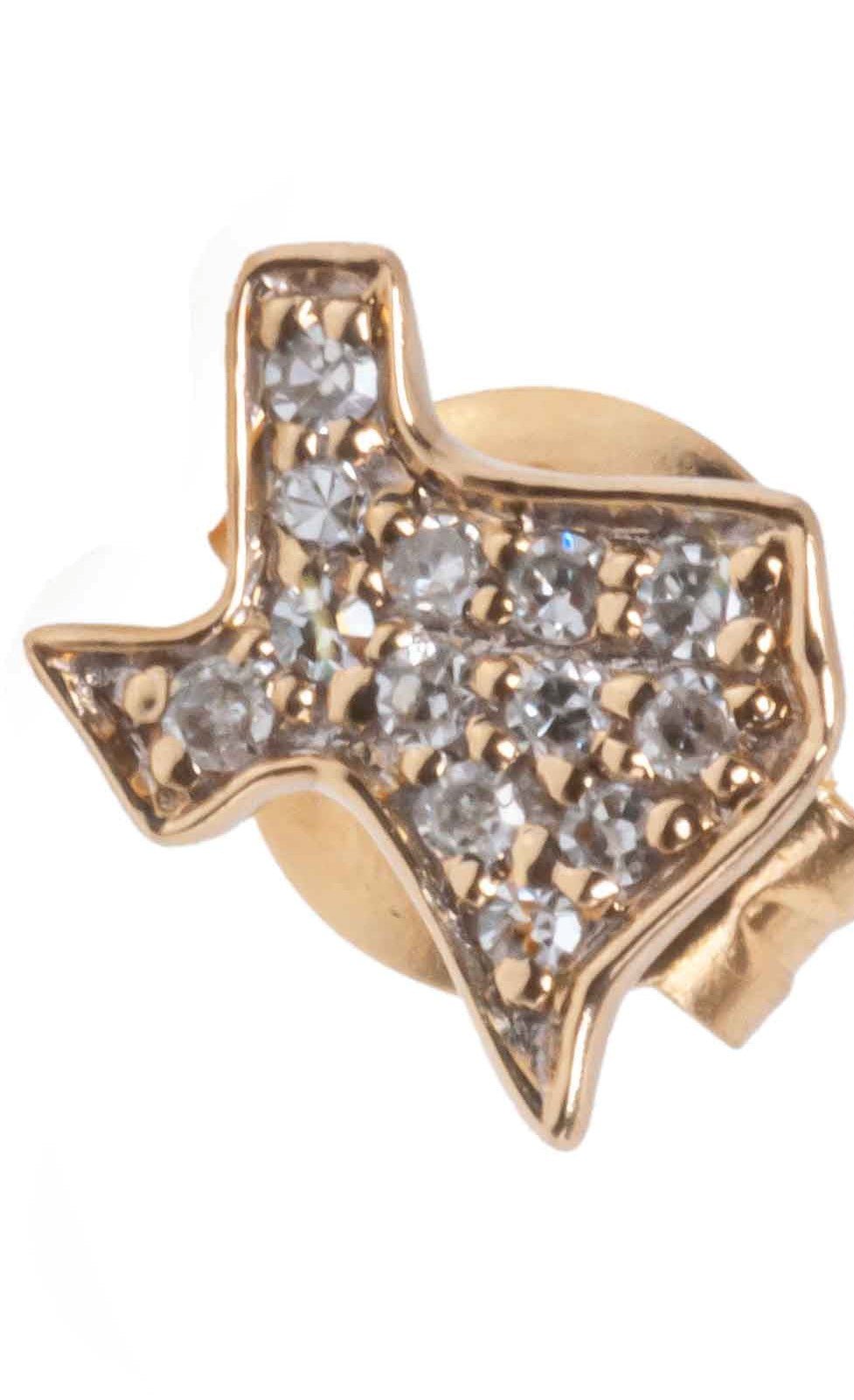 Diamond Texas Studs - Kelly Wade Jewelers