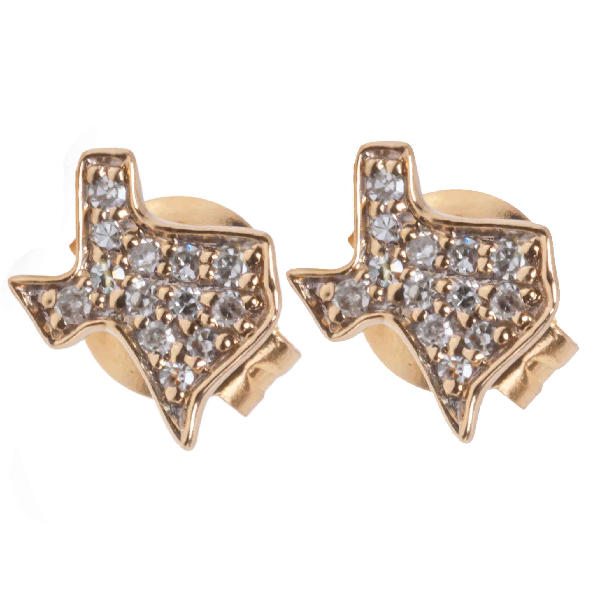 Diamond Texas Studs - Kelly Wade Jewelers Store