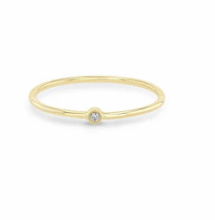 Diamond Thin Band Ring - Kelly Wade Jewelers