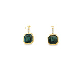 Diamond Topaz Earrings - Kelly Wade Jewelers