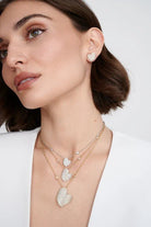 Diamond Wave Heart Necklace - Kelly Wade Jewelers