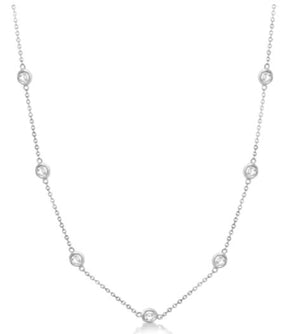 Diamonds by the yard necklace - Kelly Wade Jewelers Store