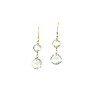 Double Amethyst Dangle Earrings - Kelly Wade Jewelers