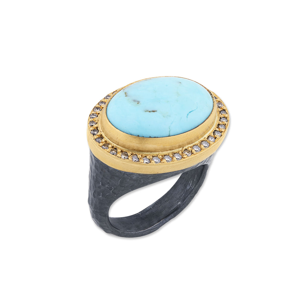 Lika Behar Turquoise and Diamond Ring
