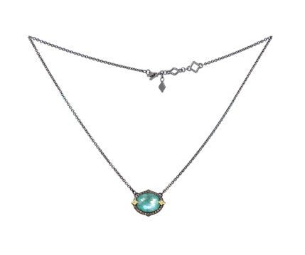 East West Emerald Doublet Ring - Kelly Wade Jewelers